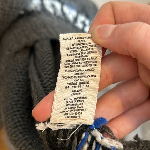 Free People Frosted Fair Isle Nordic Knit Mohair Blend Long Cardigan Sweater - Picture 7 of 8